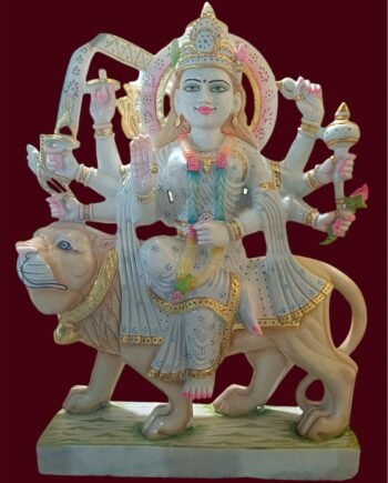 Durga Ma White Makarana Marble