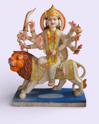 Durga Ma White Makarana Marble