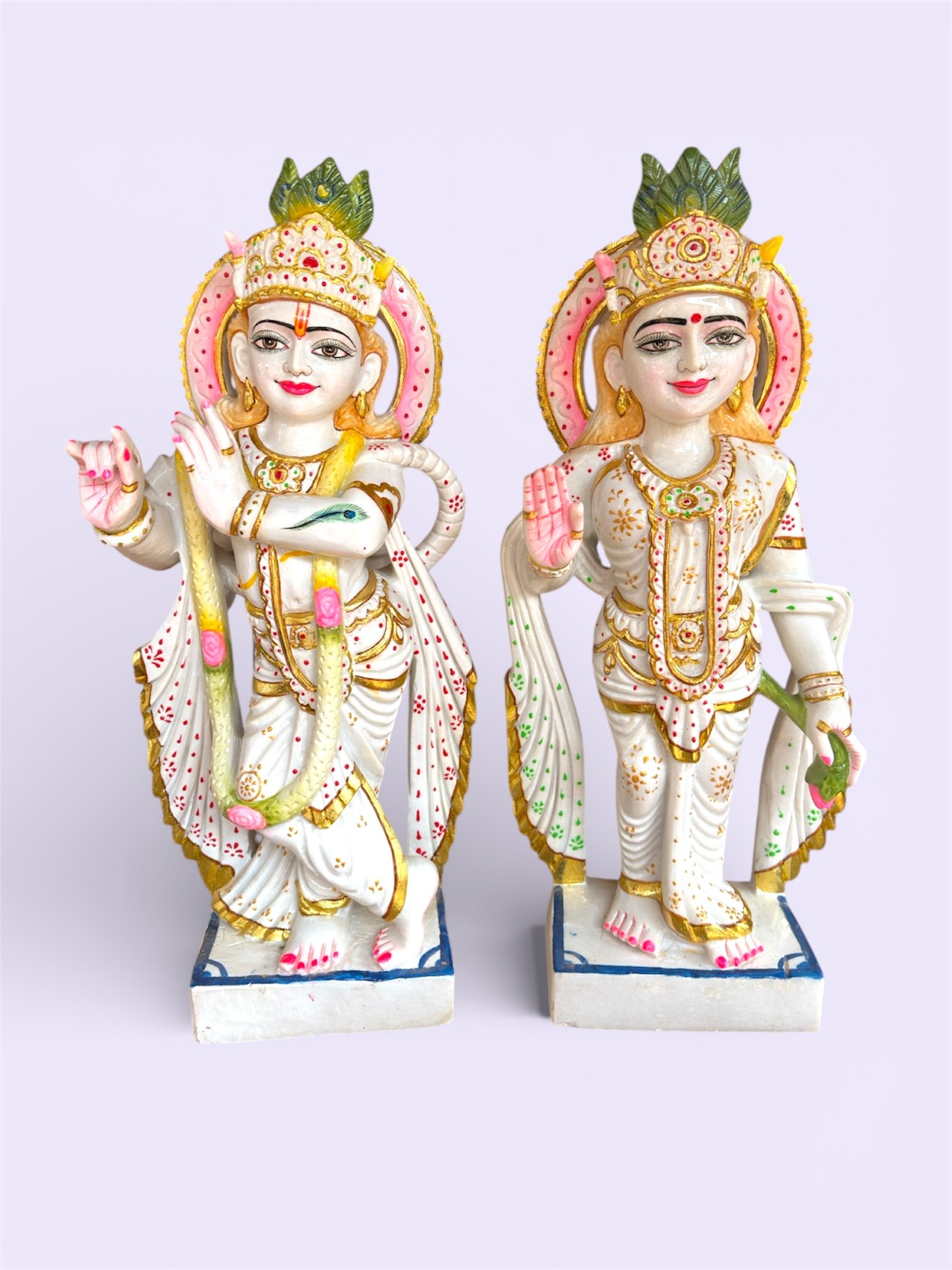Radha Krishna In Makrana Marble